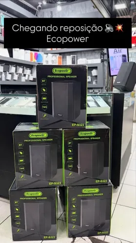 Caixa de som ecopower