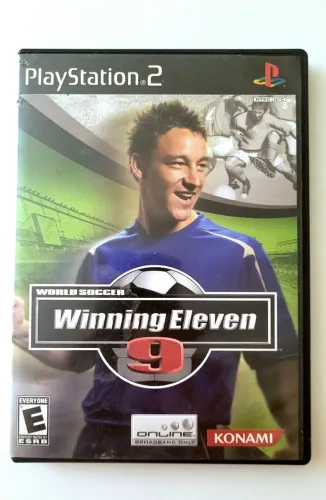 Winning Eleven 9 - PlayStation 2 - 100% ORIGINAL Americano - COMPLETO.