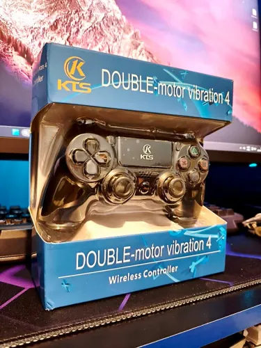 CONTROLE GAMER SEM FIO BLUETOOTH - PS4, PC E CELULAR