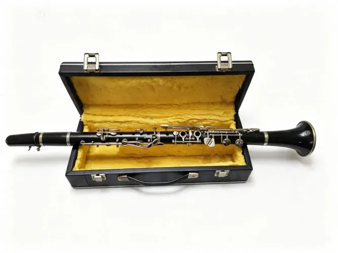 Clarinete Weril Brasil Sib 14 Chaves Sapatilhada Regulada Boquilha Yamaha 4C + Estojo