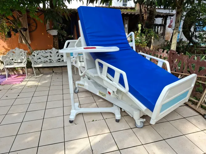 Cama hospitalar elétrica super luxuosa 8 art.