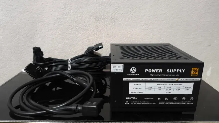 Fonte Gamer Fire Phoenix 500W - 80 Plus Bronze