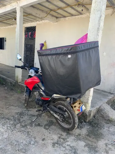 Caixote entregador motoboy 