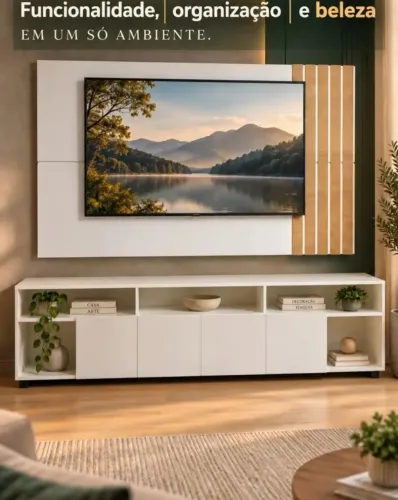 Painel e rack até 80 polegadas