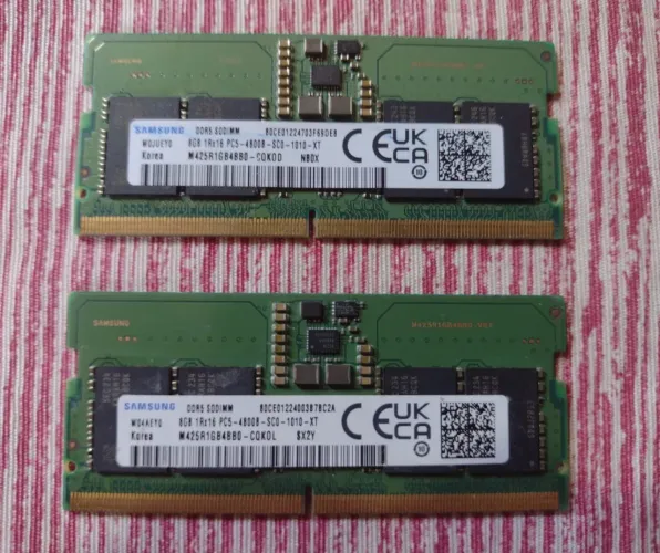 Memória RAM ddr5 8Gb Samsung