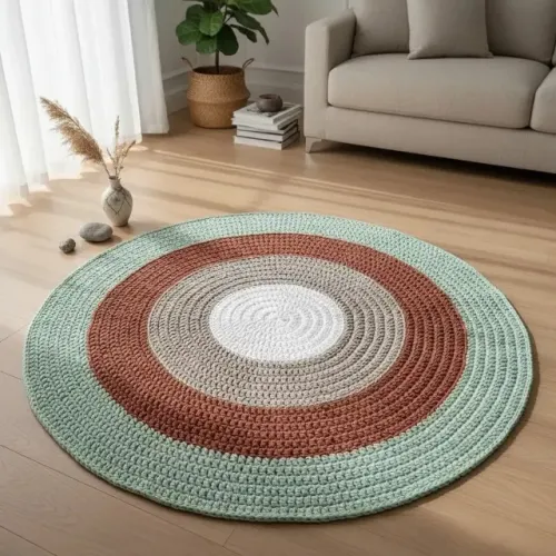 Tapete Para Sala E Quarto Tapete Infantil Tapete De Crochê