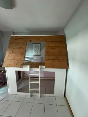 Cama beliche casinha minimimo