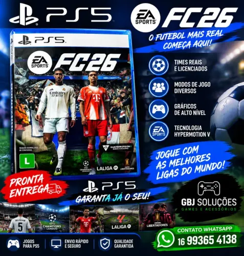 Jogo EA Sports FC 26 PS5 Lacrado