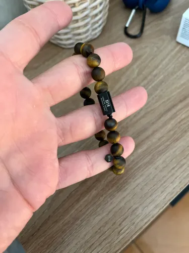 Pulseira de contas ( pedras naturais) SETH
