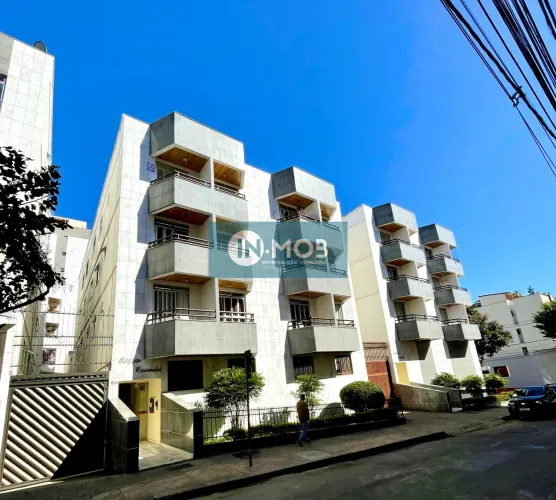 Apartamento de 01 quarto frente c/varanda e garagem Proximo Colegio Granbery