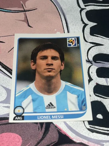 Messi Figurinha Copa do Mundo de 2010