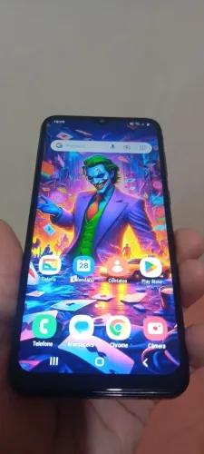 Samsung Galaxy A03 impecável câmeras top tudo 100% original com carregador e fone 