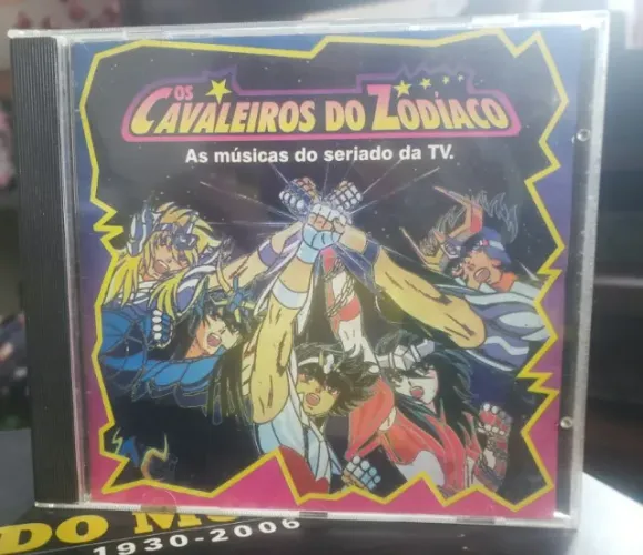 CD de Músicas do Seriado da TV - Cavaleiros do Zodíaco