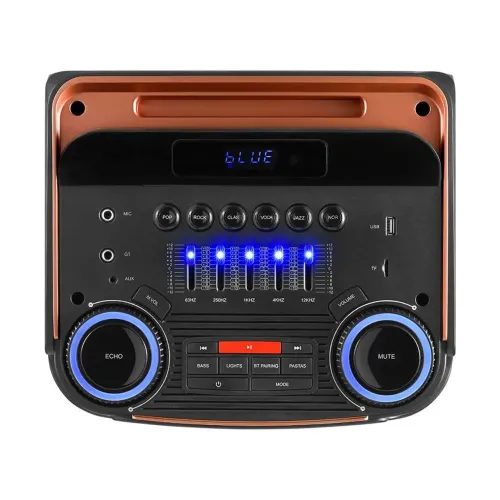 Caixa de Som Amplificada Gradiente GCA112 1500W Bluetooth USB SD Auxiliar