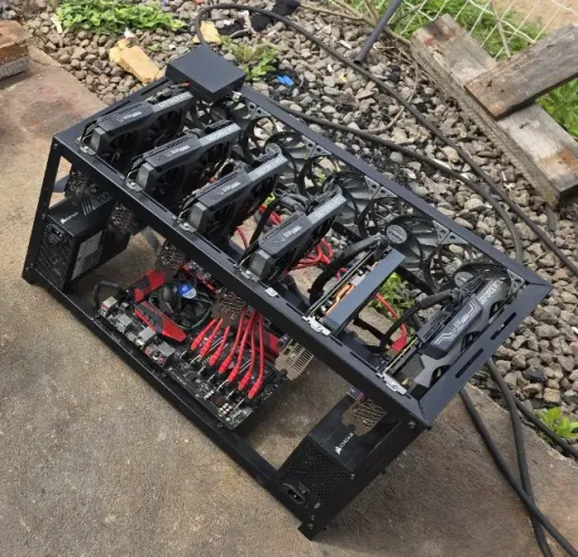 RIG DE MINERAÇÃO COMPLETA - PRONTA PARA USO