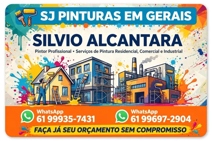 SERVIÇOS DE PINTURA EM GERAL .