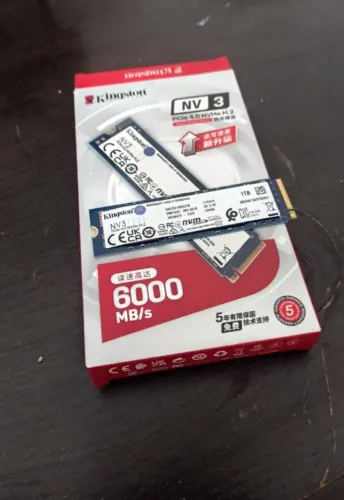 SSD Usado Kingston NV3 1TB NVMe + Licença Windows