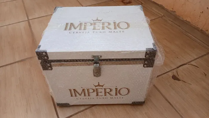 Caixa Térmica 30L Império Branca - NOVA