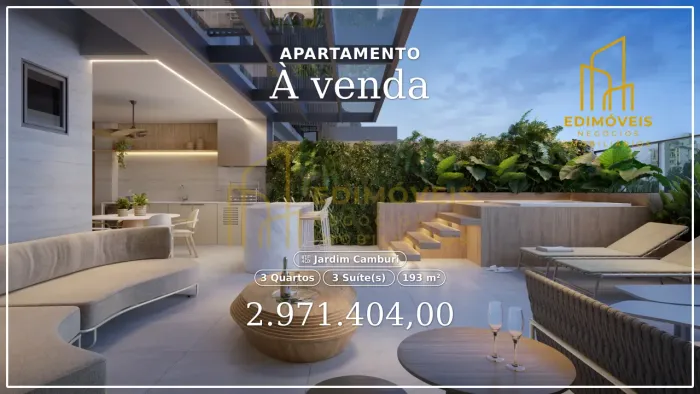 Viva o extraordinário em Jardim Camburi: Garden com 3 suítes plenas!
