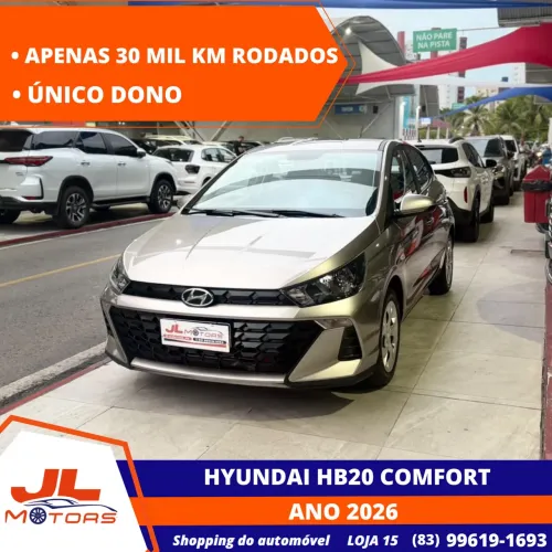 Hyundai HB20 Comfort 1.0 Flex 12V Mec. 2026