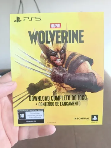 Marvel Wolverine PS5 Mídia Digital