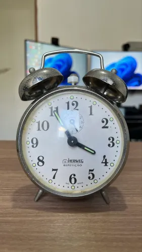 Relógio Despertador Herweg - Leia Descrição