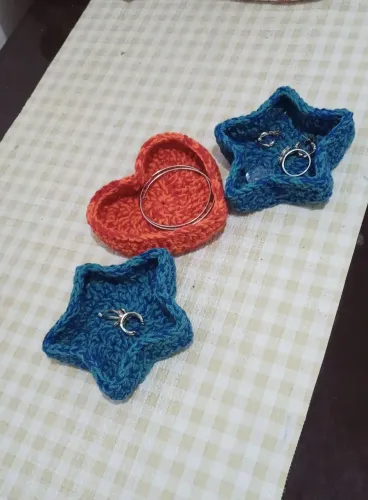 porta jóias crochê (perfeito para presentear)