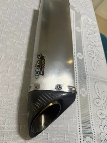 Escapamento Carbox Triumph Tiger 800 Inox Carbono Original DB Killer