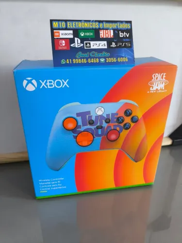 Controle Xbox Tune Squad Space Jam novo lacrado