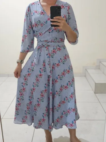 Vestido Transpassado Lindo