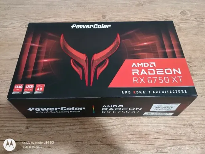 Placa de Video PowerColor Radeon RX 6750 XT Red Devil OC 12GB GDDR6 192-bit
