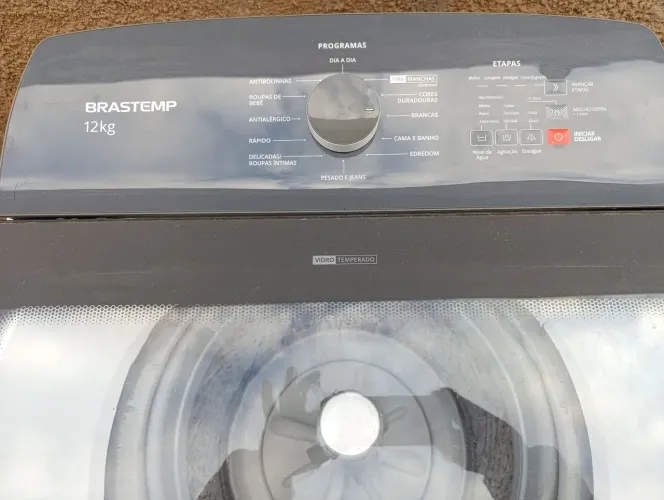 Máquina de lavar Brastemp 12kg. IMPECÁVEL. Semi nova. A toda prova