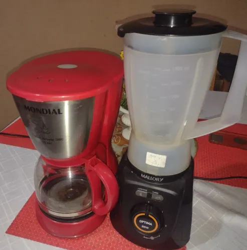 Cafeteira + Liquidificador
