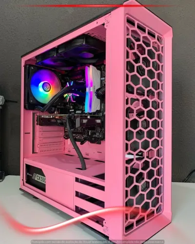 PC Gamer i7 7700, 16GB RAM, SSD 480GB, RX 570 4GB, Gabinete Redragon, Fonte 550W