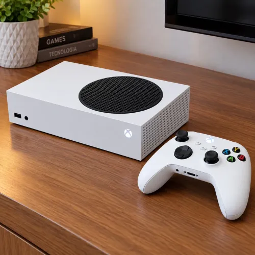 Microsoft Xbox Series S 500Gb, branco, seminovo