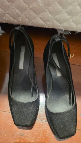 Sapato Melissa Camurça Preto