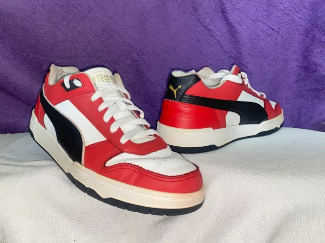 Tênis Puma RBD Game Low - Red and White - Tamanho 41