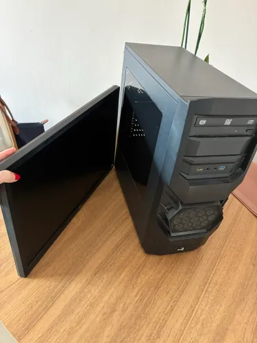 PC Gamer Completo | Ryzen 3 + GTX 1650 4GB + 16GB RAM + SSD + Monitor