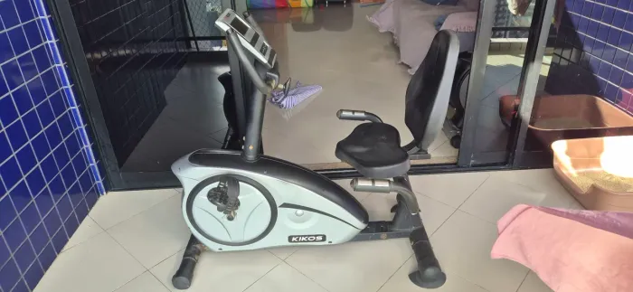 Bicicleta ergometrica kikos (não pega carga)