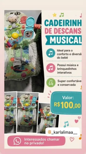 Cadeira vibratória