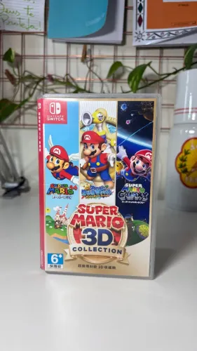 Jogo Super Mario 3D Collection Japonês [RARIDADE]