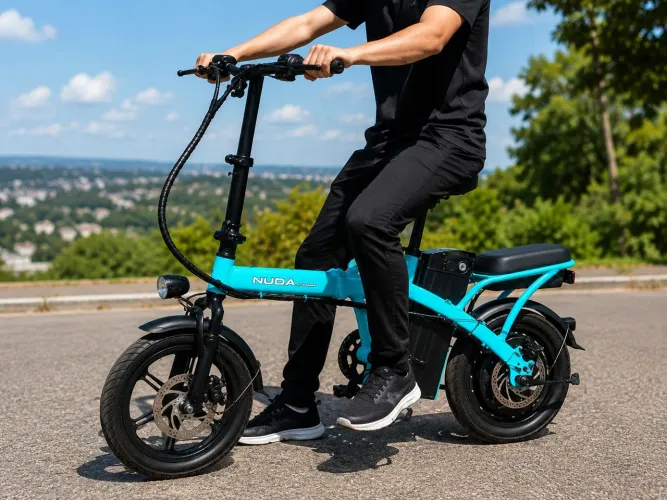 Bicicleta elétrica nova