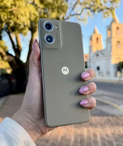 Celular Motorola New Lacrado - G06 - Bege 4/256