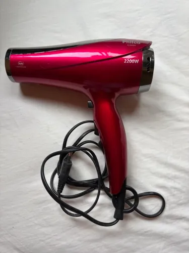 Secador de Cabelos Philco Cherry Ion Tourmaline (modelo PSC2300)