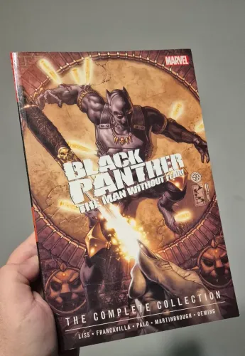 Black Panther: The Man without fear the complete collection marvel pantera negra hq