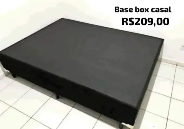 Base box casal simples