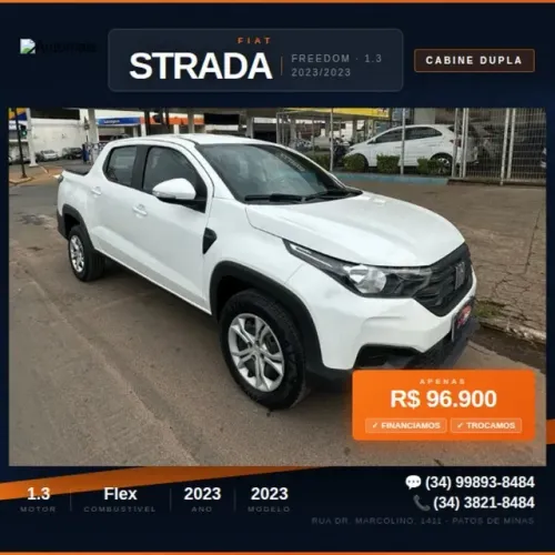 Fiat Strada Freedom 1.3 Flex 8V CD 2023