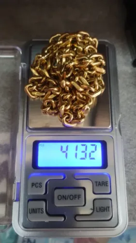 CORRENTE DE OURO 18K - Vendo uma Jóia - Chama somente interessados!!! Golpista mete o pé!!