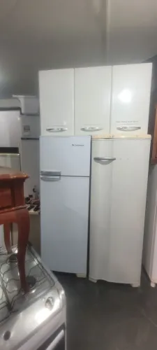 Temos vários modelos de geladeira, fogões 