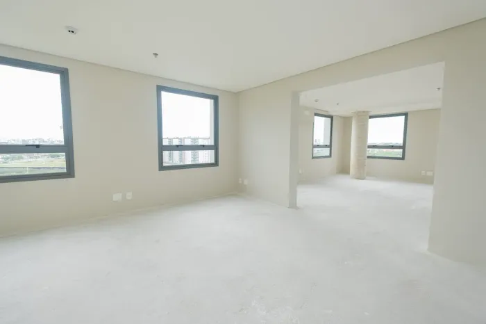 Sala à venda no Edifício Vanguarda, Parque Una - 27 m² em andar alto com sol da tarde e co